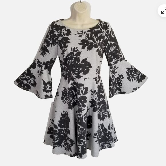 VINCE CAMUTO Fit & Flare Dress 6690E1M - Picture 1 of 10